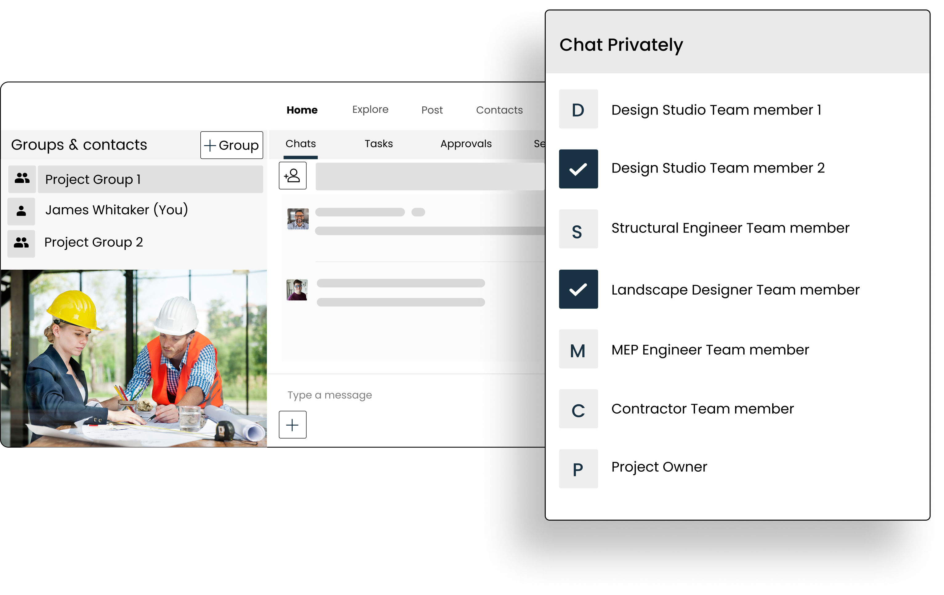 One project → too many chat groups → too many messages → still no clarity.
