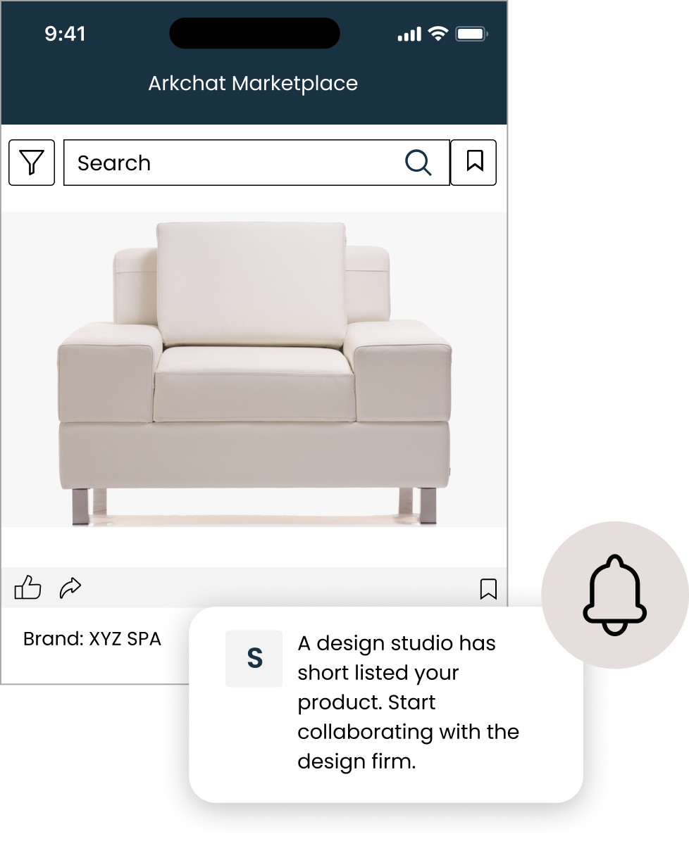 If architects don’t think of you, you’re not in the project. - Mobile