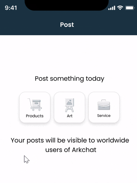 Post what you offer and attract buyers