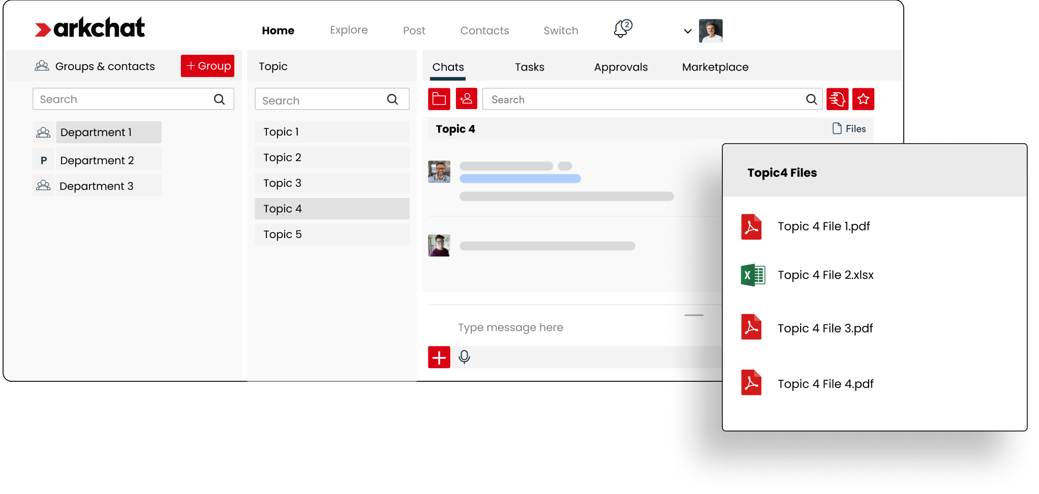 Scattered discussions and files, can you find them easily?