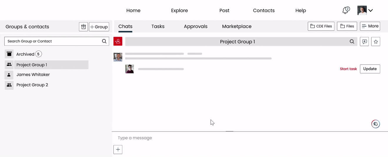 All tasks. One screen.