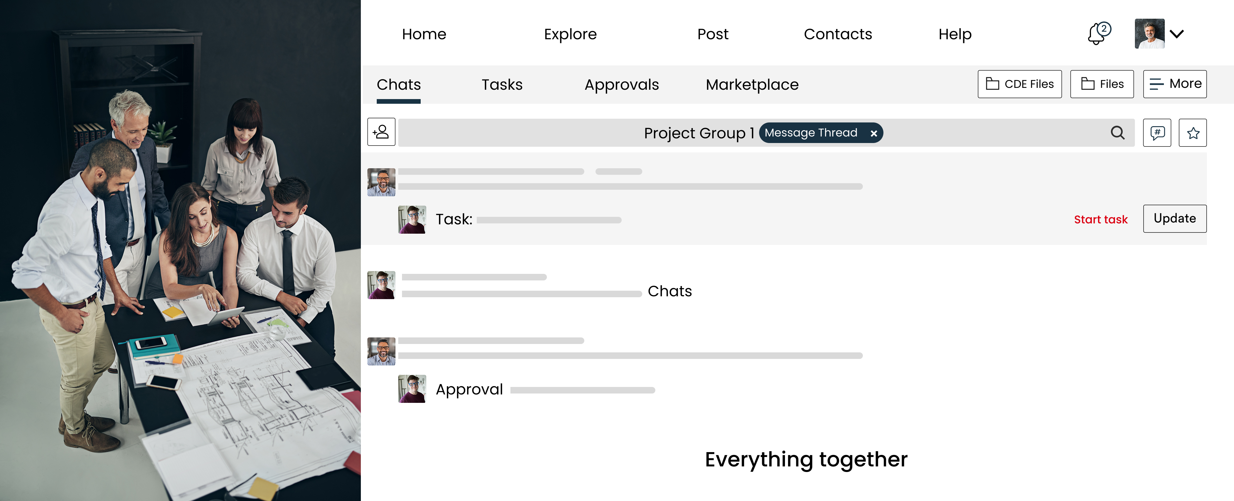 Change management always breaks the project rhythm.