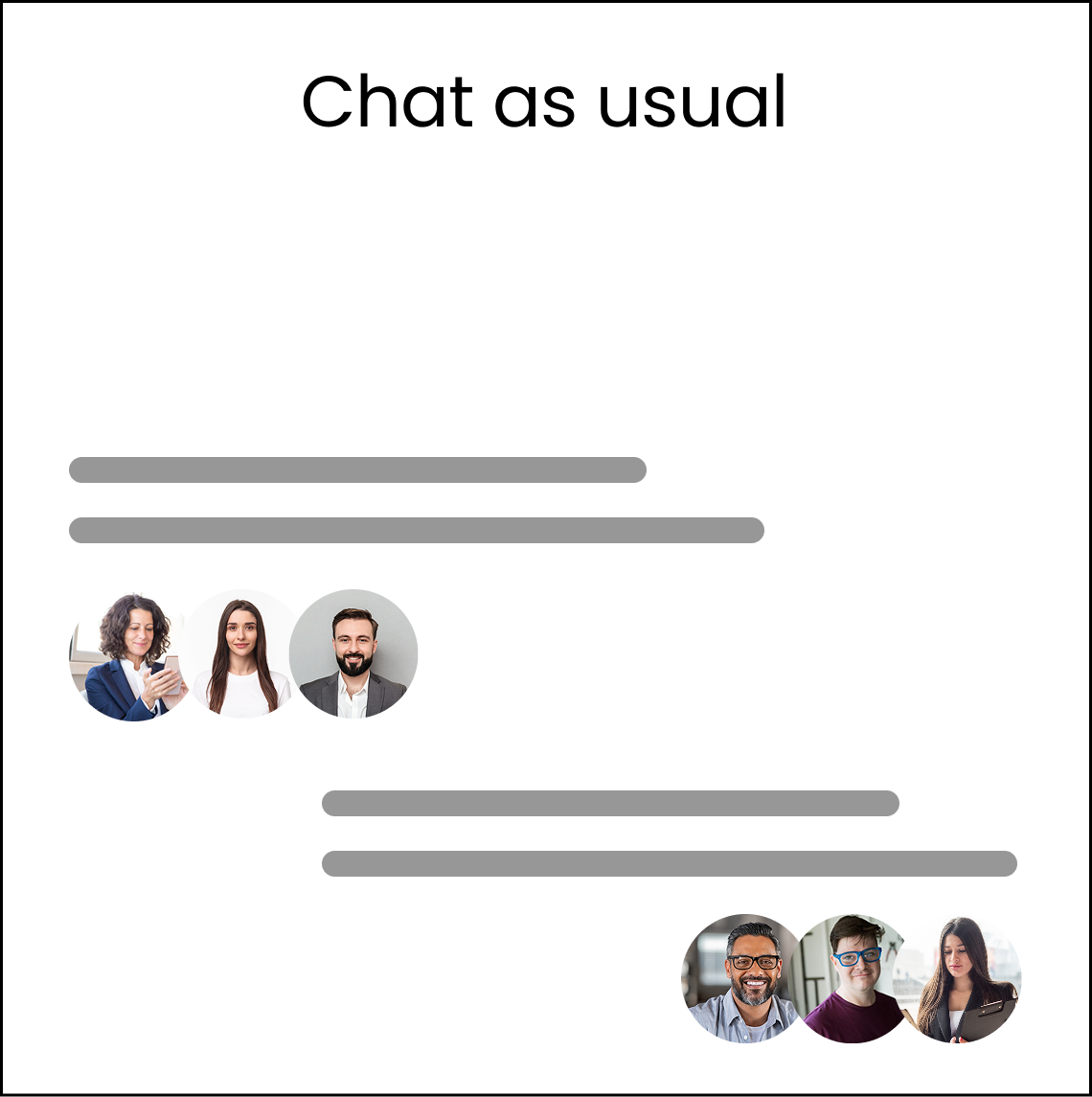 Arkchat turns everyday conversations into organised work - automatically. - 1