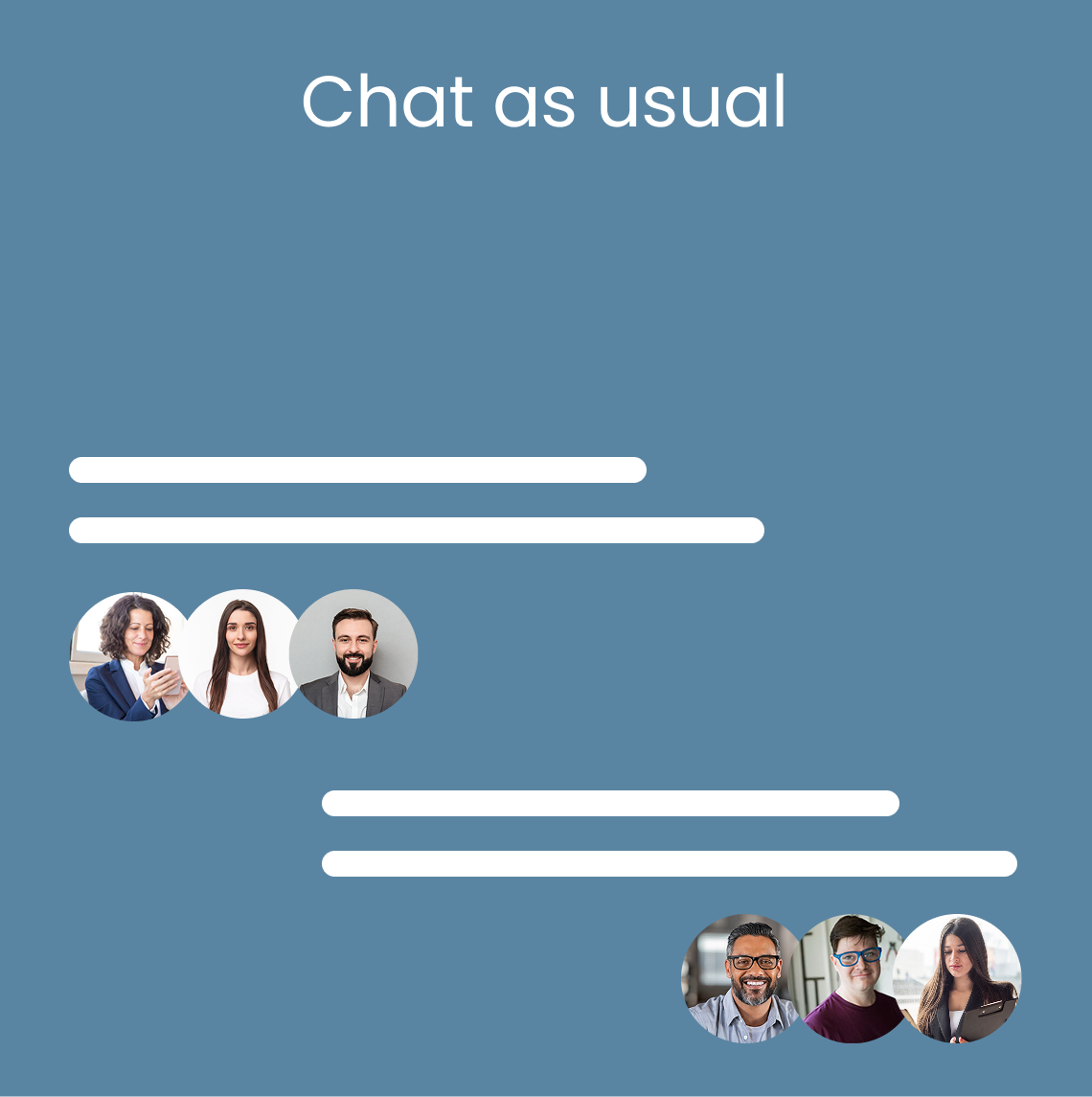 Arkchat turns everyday conversations into organised work - automatically. - Mobile 1