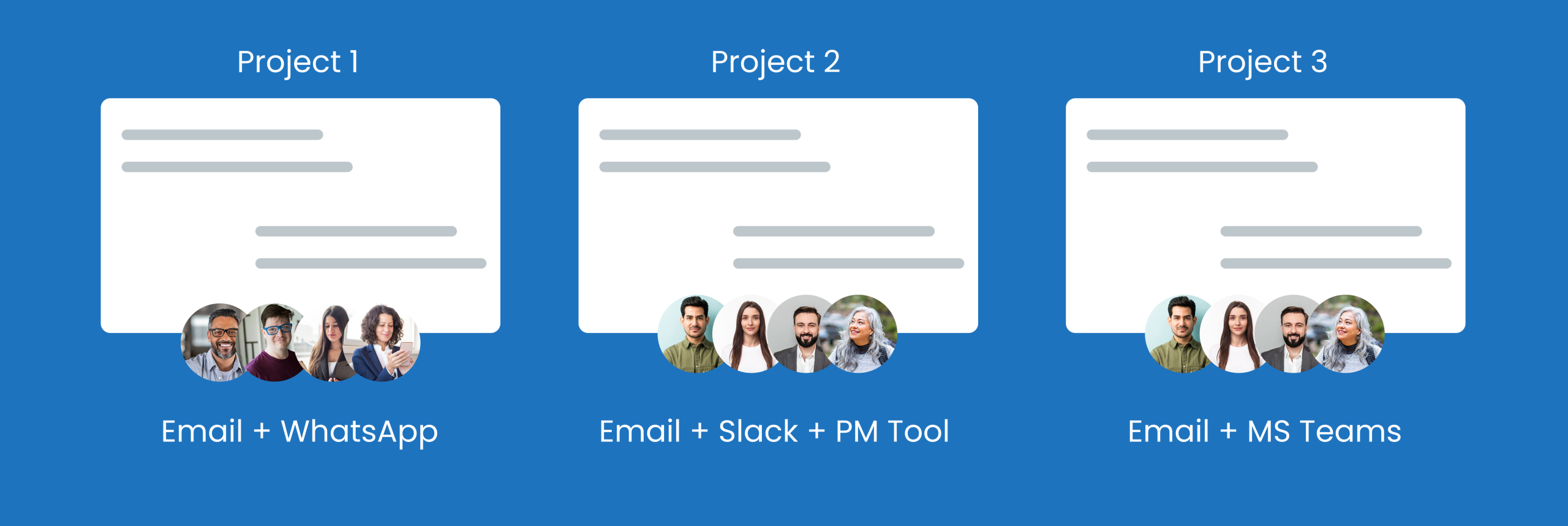 Consultants work across firms, not inside one system