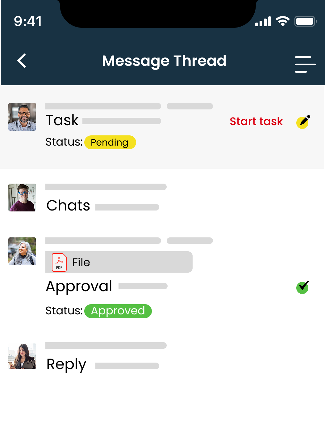 Material decisions lose context -1