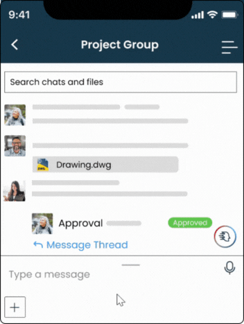 Project conversations get mixed up quickly.