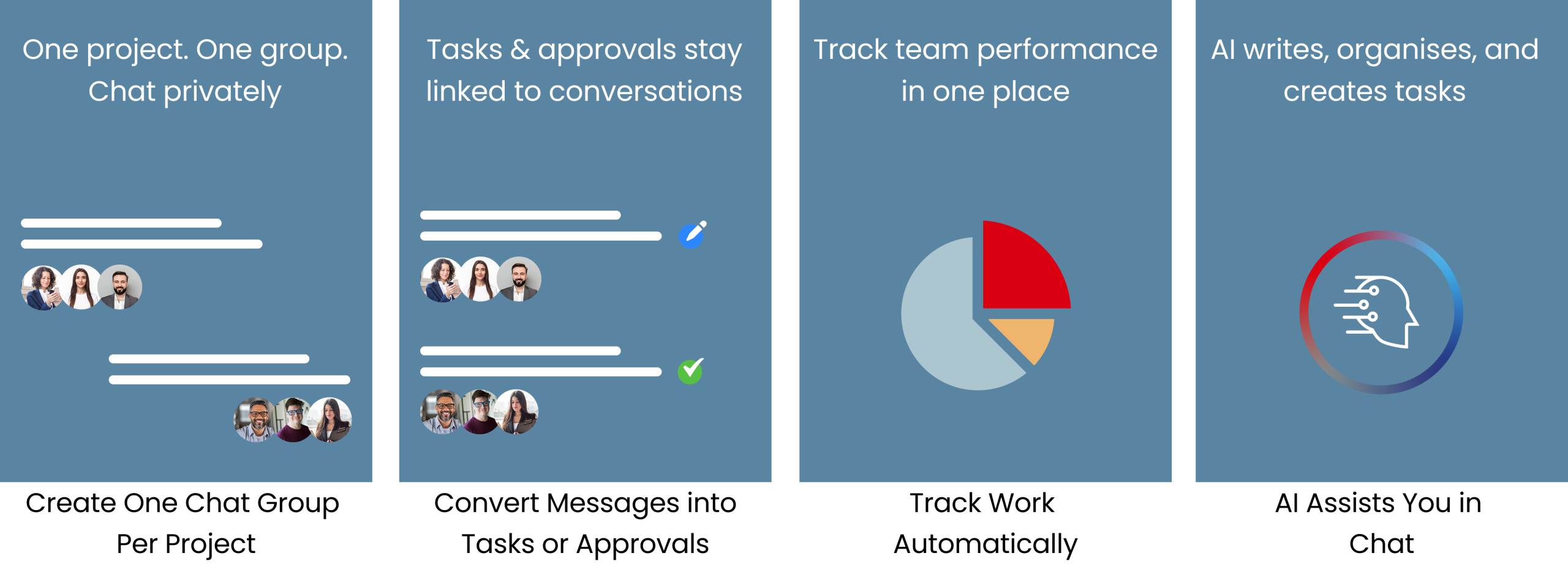 How Arkchat turns project conversations into trackable work